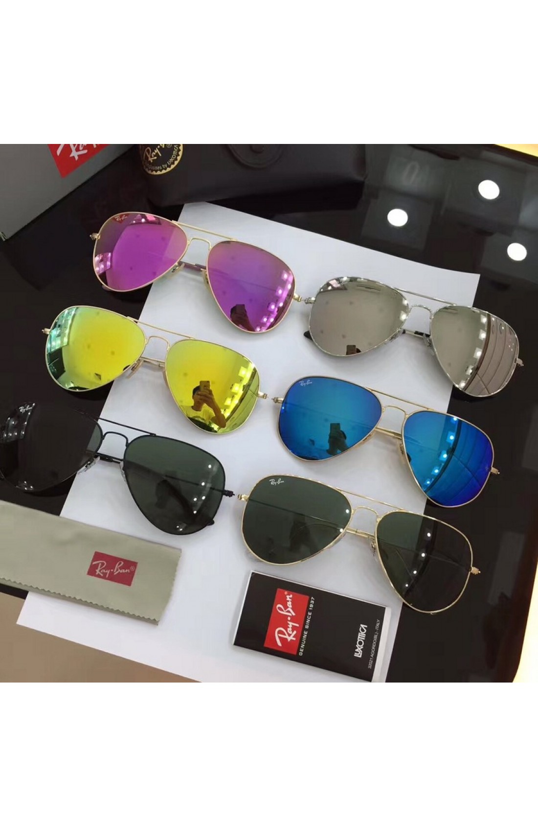 womens ray ban aviator sunglasses uk