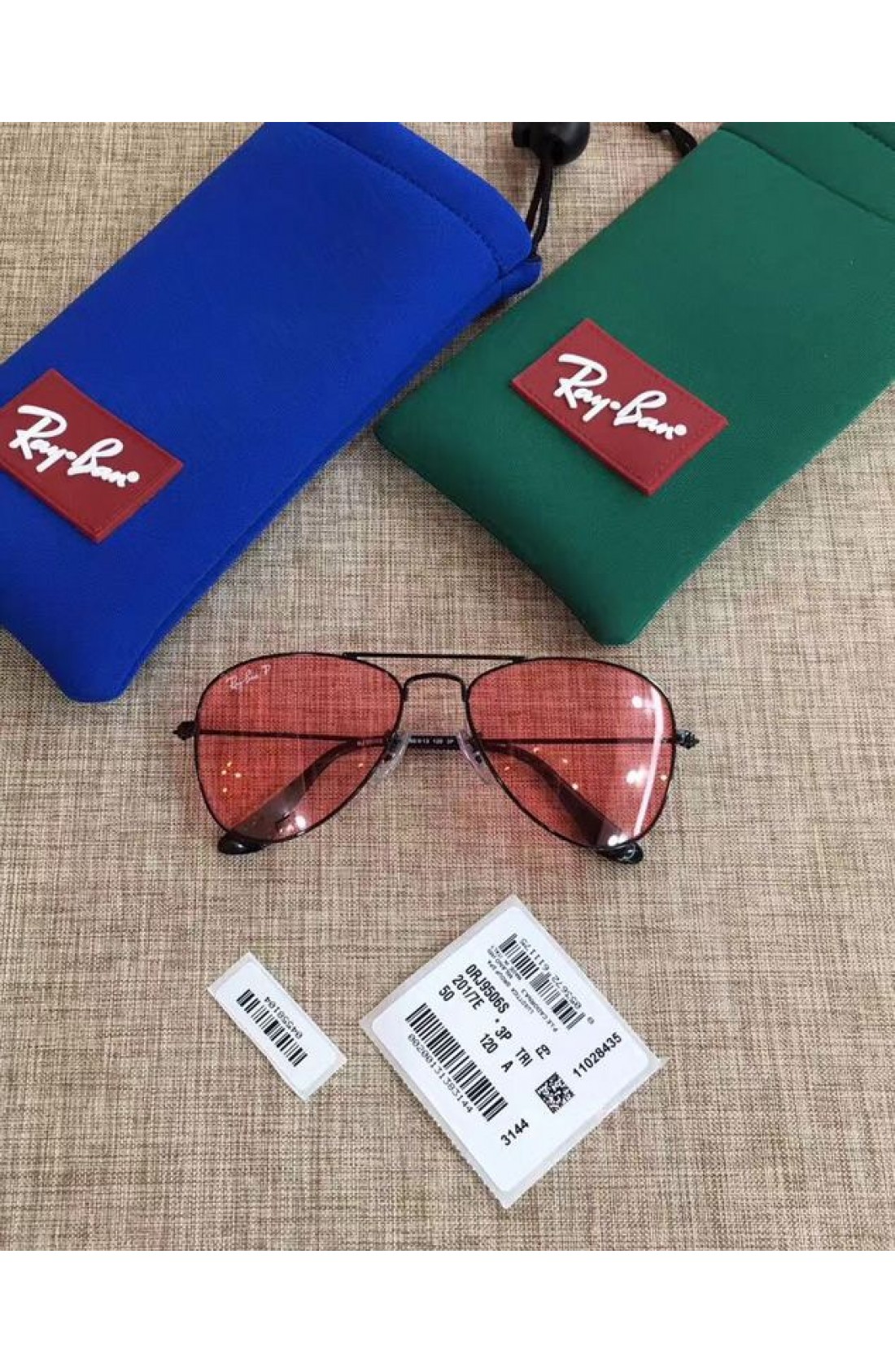 Factory Sale Men S Women S Ray Ban Polarized Aviator Sunglasses Light Red