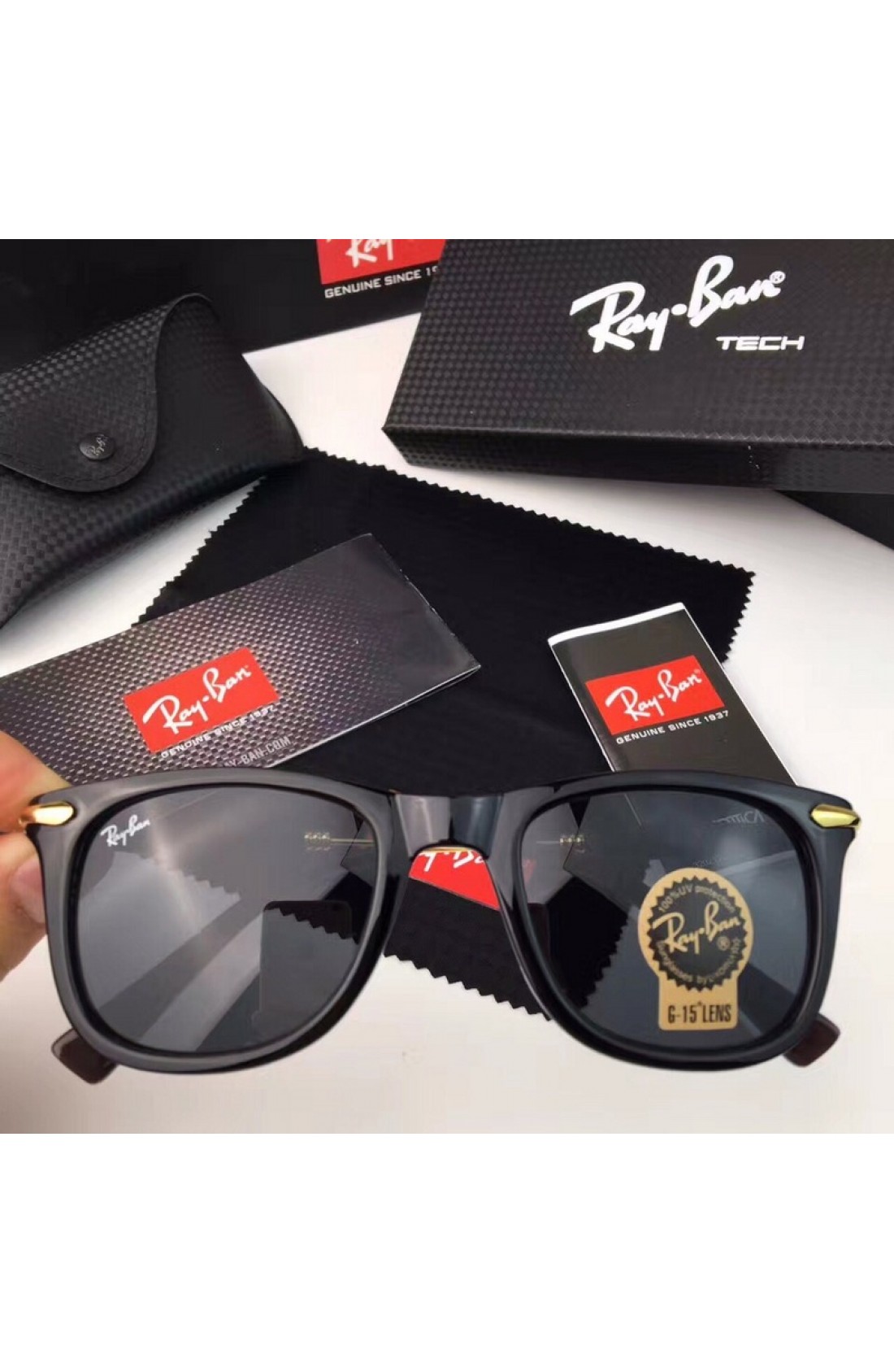 Ray Ban RB2148 Sunglasses All Black