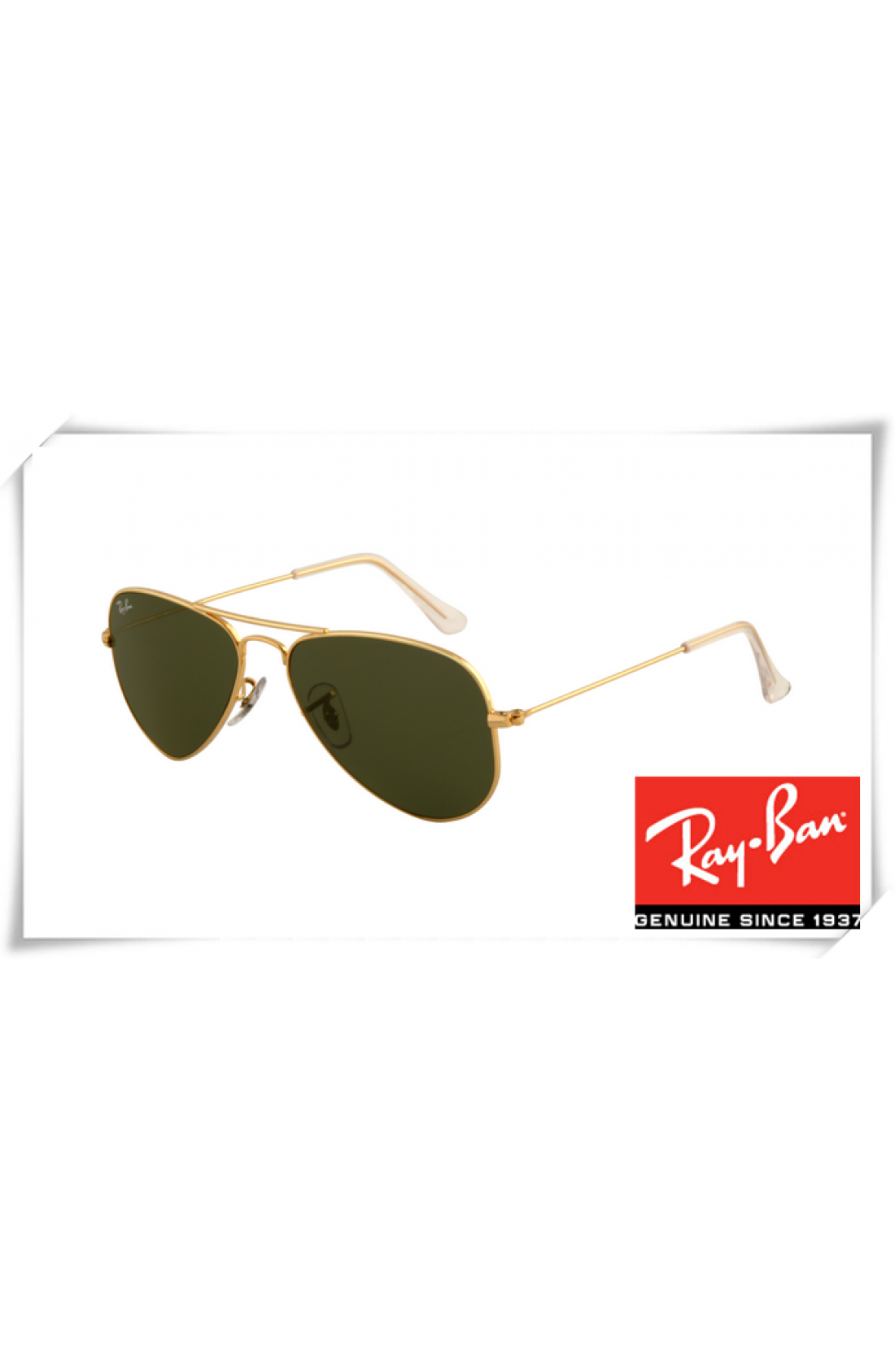 ray ban rb3044 aviator sunglasses