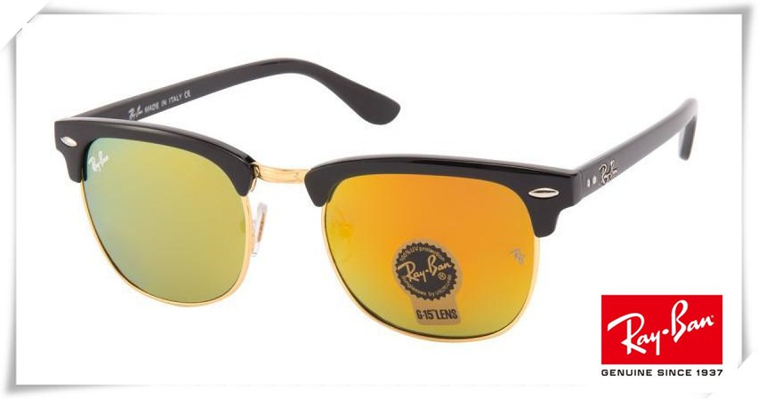 ray ban clubmaster yellow